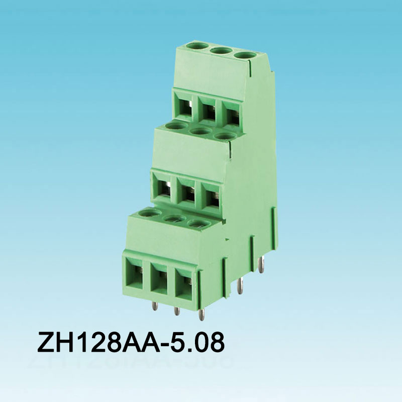 Borne à vis PCB à épissure avant 128