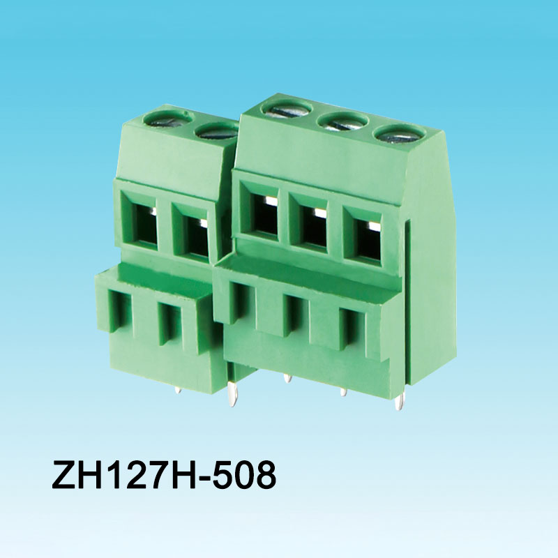 Borne à vis pour circuit imprimé 127b