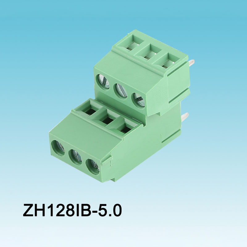 Borne à vis PCB verte du module 128